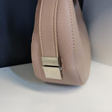 Portable faux leather bag
