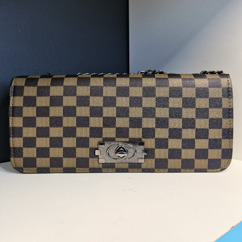 Pattern print handbag