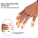 Nail training hand