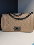 Quilted Faux leather bag