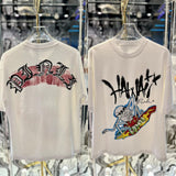 Cartoon street wear men's t-shirt